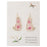 Feline Friend Cat Dried Flower Earrings