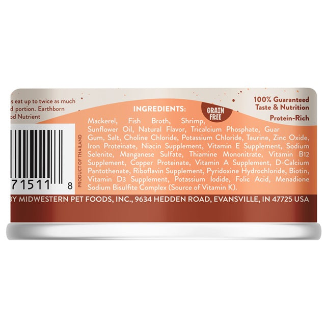 Earthborn Holistic Catalina Catch Grain-Free Canned Cat & Kitten Food, 5.5-oz Can