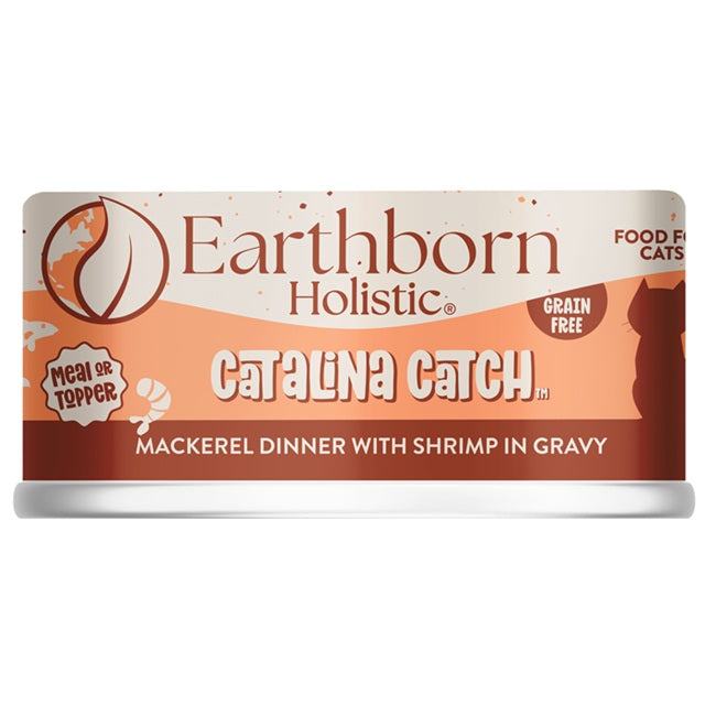 Earthborn Holistic Catalina Catch Grain-Free Canned Cat & Kitten Food, 5.5-oz Can