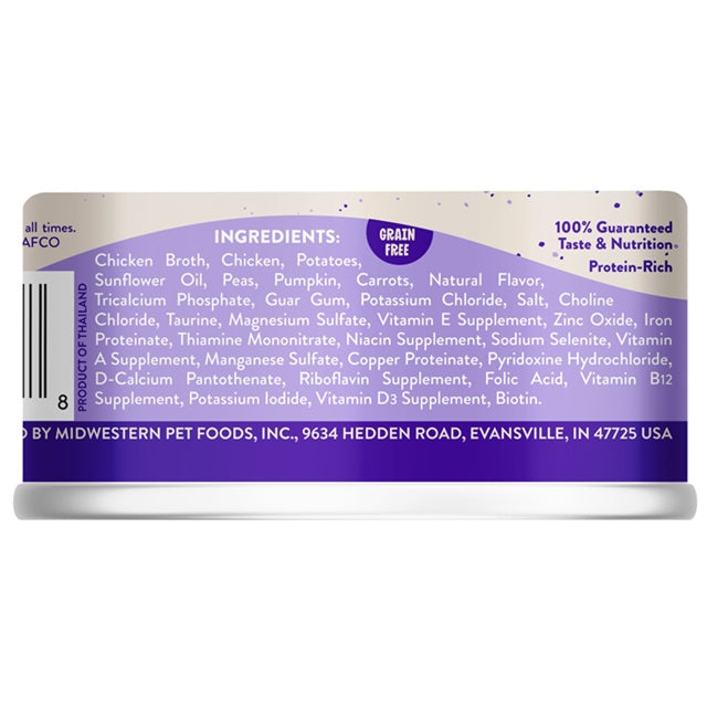 Earthborn Holistic Chicken Fricatssee Grain-Free Canned Adult Cat Food, 5.5-oz Can