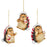 Hedgehog Candy Cane Ornament, Assorted