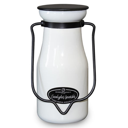 Milkhouse Creamery Collection Soy Candle: Eucalyptus Lavender, 8-oz. Milk Bottle