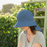 Farmers Defense Sun Hat - Stone Blue