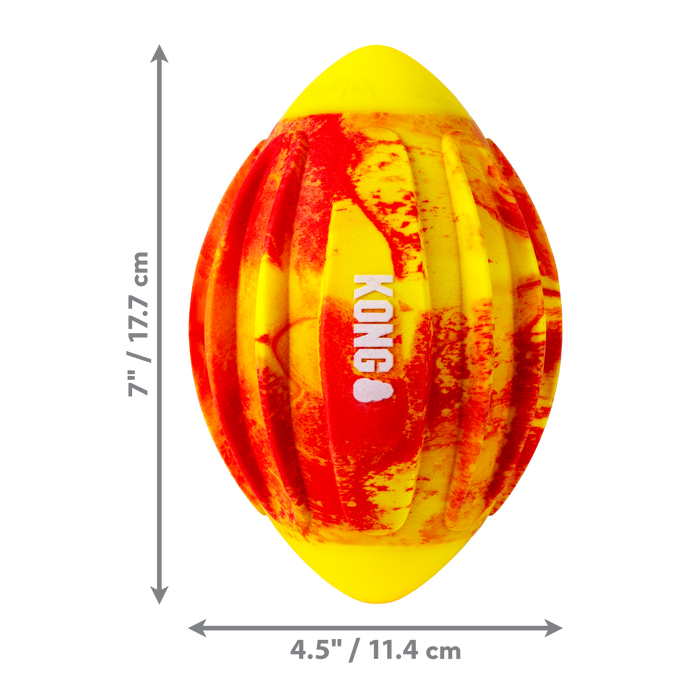 KONG Flexball Sport Football Dog Toy