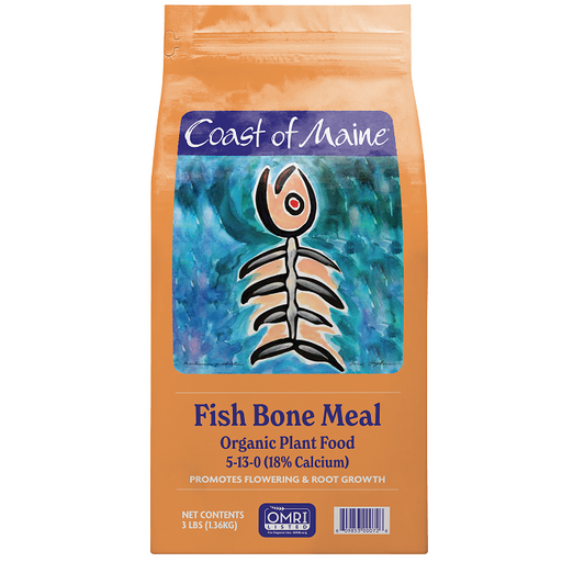 Fish Bone Meal, 3 lbs Coast of Maine