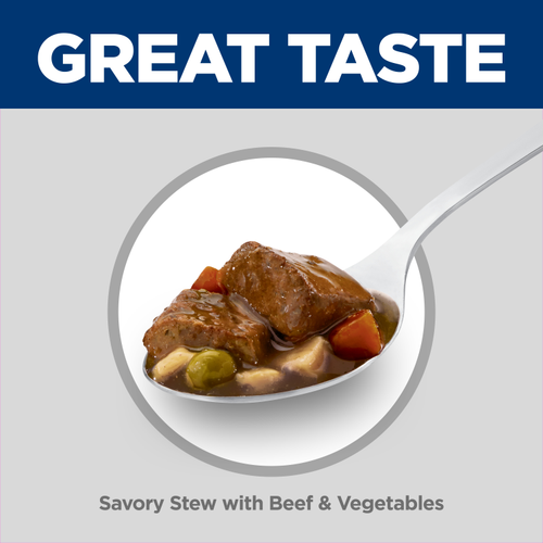 Science Diet Adult Stew Beef 12.8oz Can