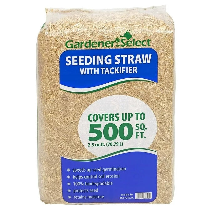 Seeding Straw/Mulch with Tack 2.5 Cu. Ft.