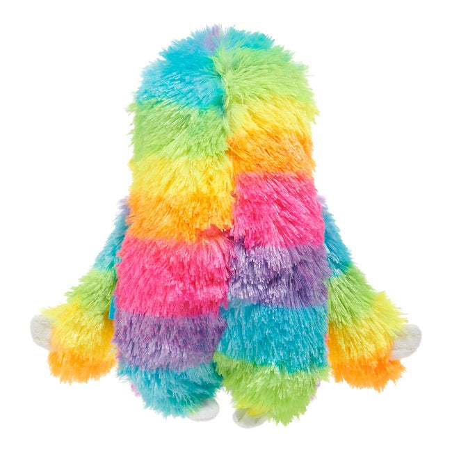 Bark Good Vibes Gary Rainbow Sloth Plush Dog Toy