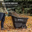 Gorilla Carts 4.5 Cu Ft Poly Yard Cart