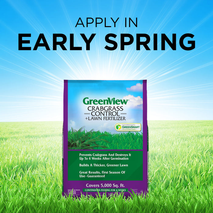 GreenView Crabgrass Control Plus Lawn Fertilizer