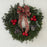 Fraser Fir Decorated Wreath, 12-inch Ring