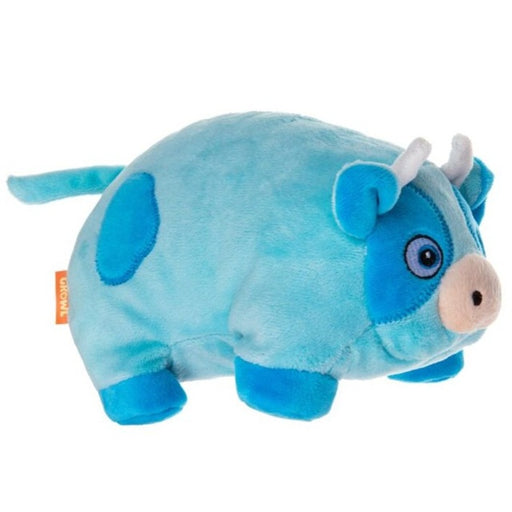 Growl Trofflers Moo Moo the Cow Tough Plush Dog Toy