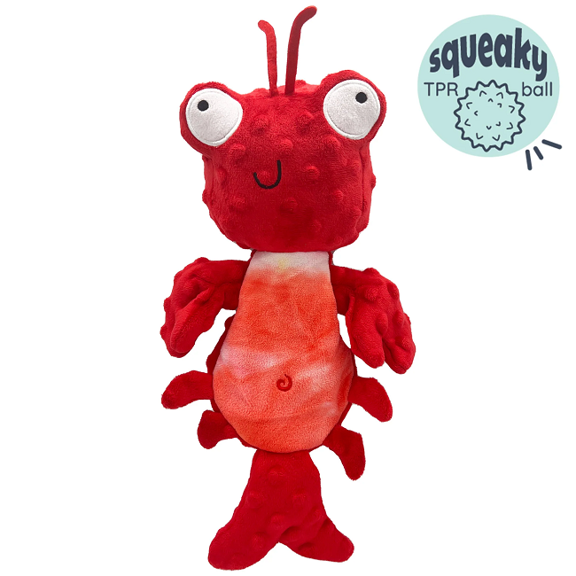 Slappies Claude Lobster Dog Toy