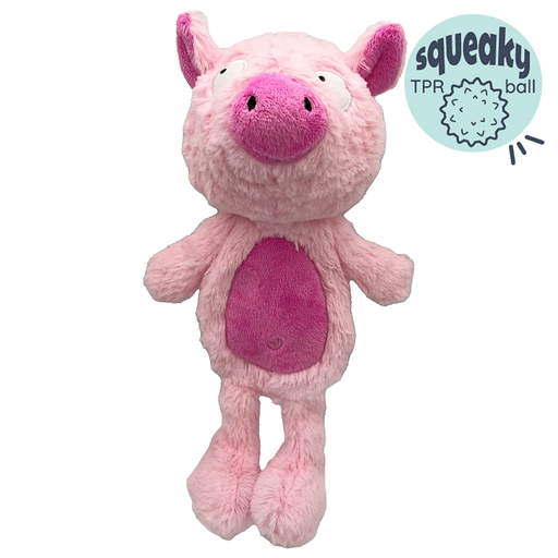 Slappies Piggie Smalls Dog Toy