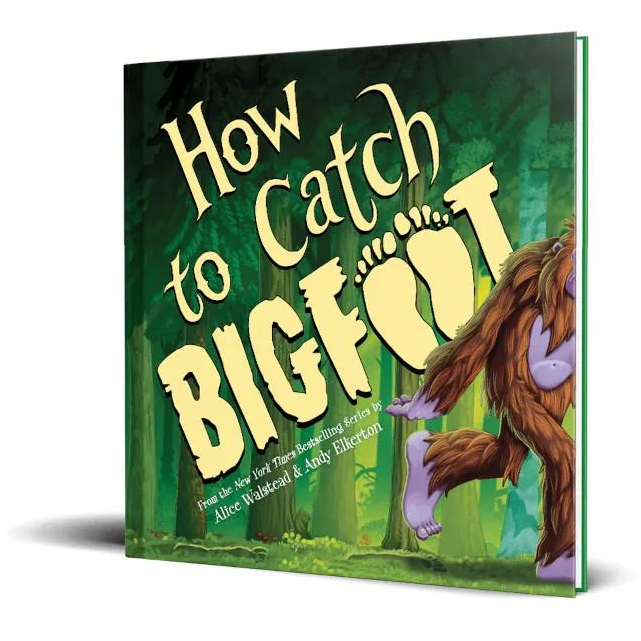 How to Catch Bigfoot Children's Book, Sourcebooks Wonderland