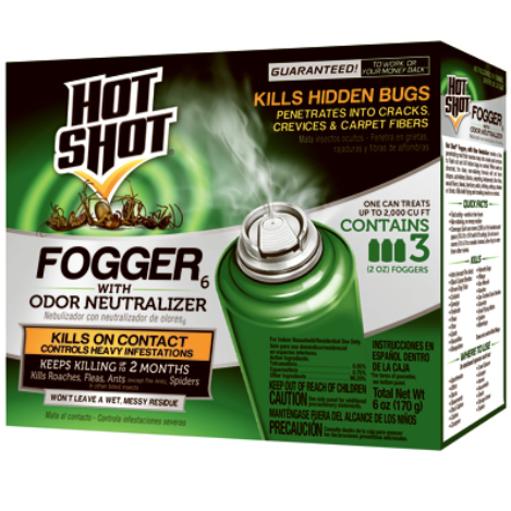 Fogger With Odor Neutralizer- 2 oz., 3 pk.