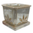 Orchid Planter, Ceramic Glazed - Hana Cream Square