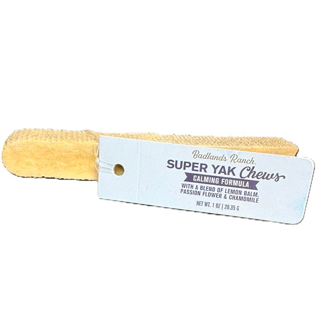 Badlands Ranch Super Yak Chews Calming Formula Individual Chew