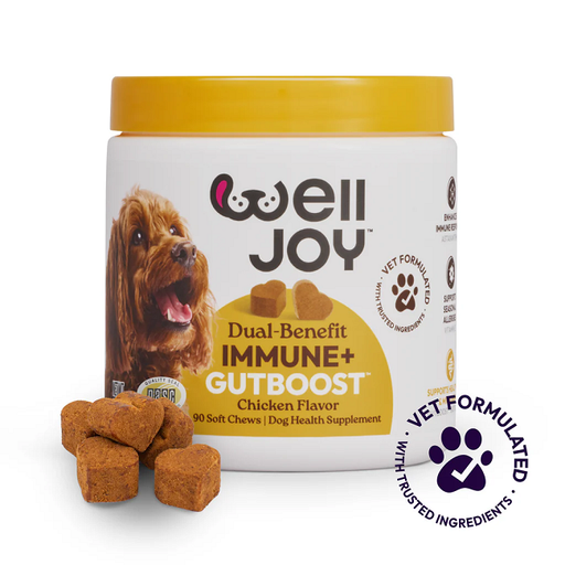 Welljoy Immune+ Dog Supplement 11.1 oz 90 count