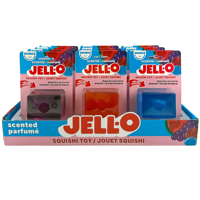JELL-O Scented Squishy Toy, Assorted
