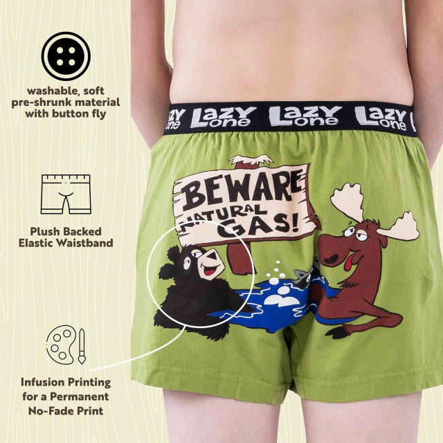 LazyOne Natural Gas Kid Boxer