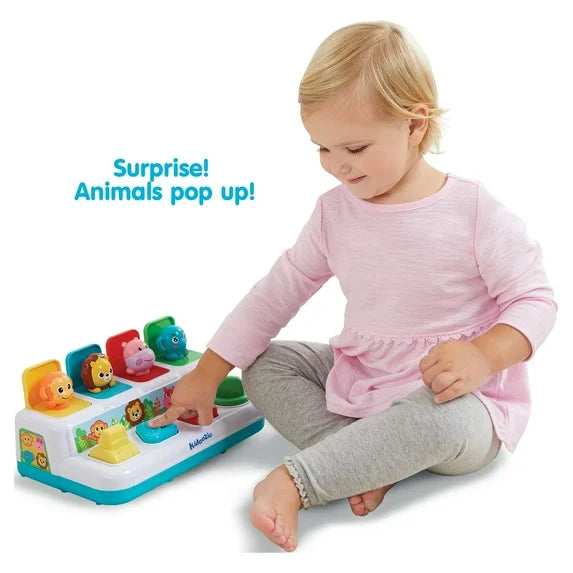 Kidoozie Pop ‘N Play Animal Friends Pop Up Activity Toy