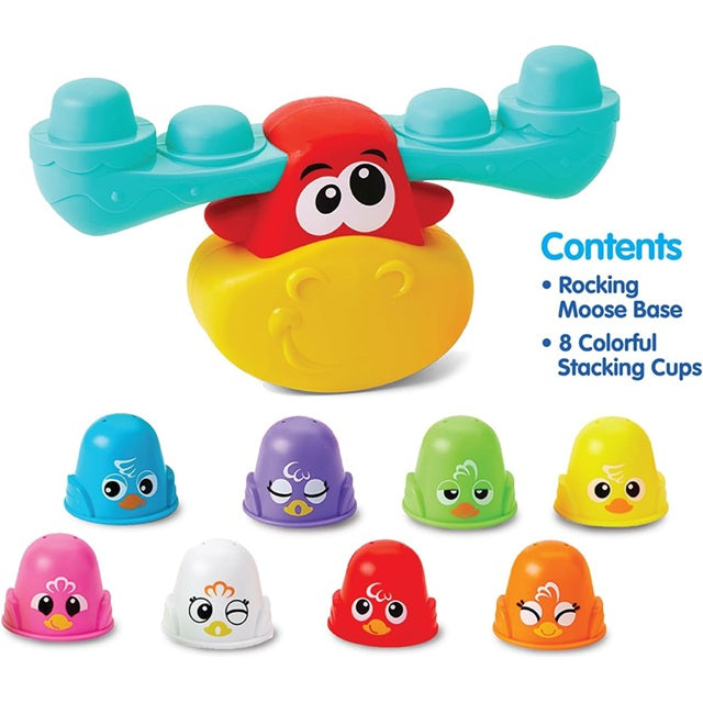 Kidoozie Wobbly Stacking Moose