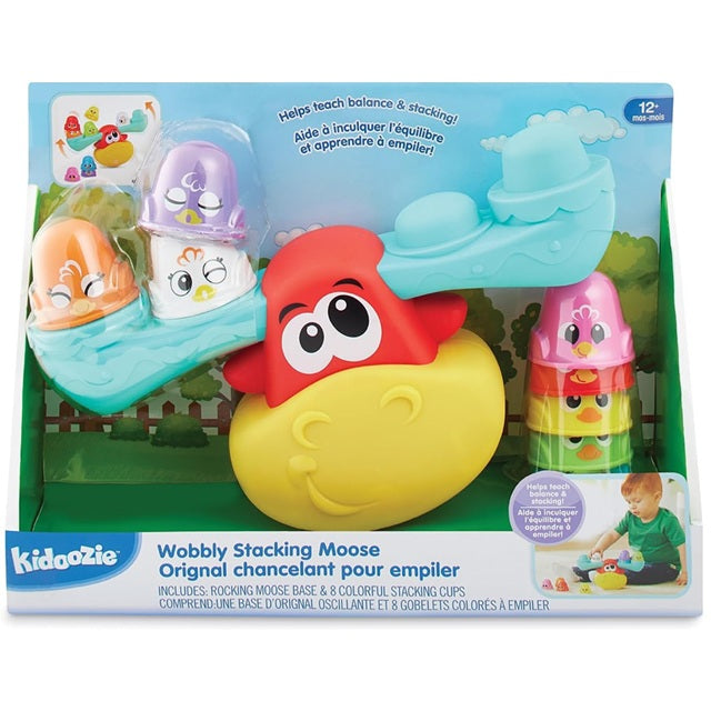 Kidoozie Wobbly Stacking Moose