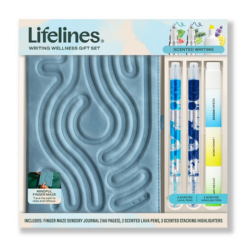 Lifelines Sensory Writing Wellness Gift Set - Blue