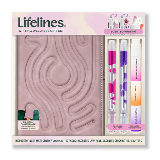 Lifelines Sensory Writing Wellness Gift Set - Pink
