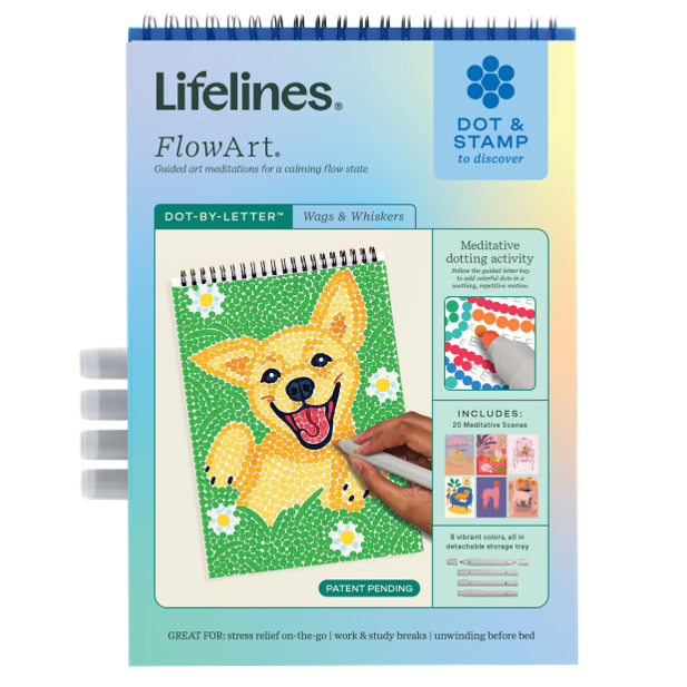 Lifelines FlowArt®: Dot-By-Letter Wags & Whiskers