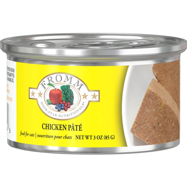 Fromm Four-Star Chicken Pate Cat 3oz - 12 pack