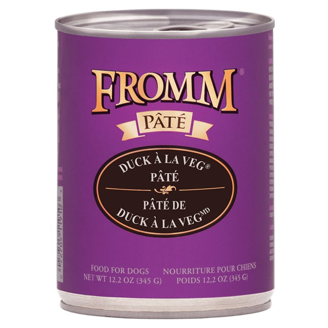 Fromm Duck À La Veg® Pate Dog Food, 12-oz Can