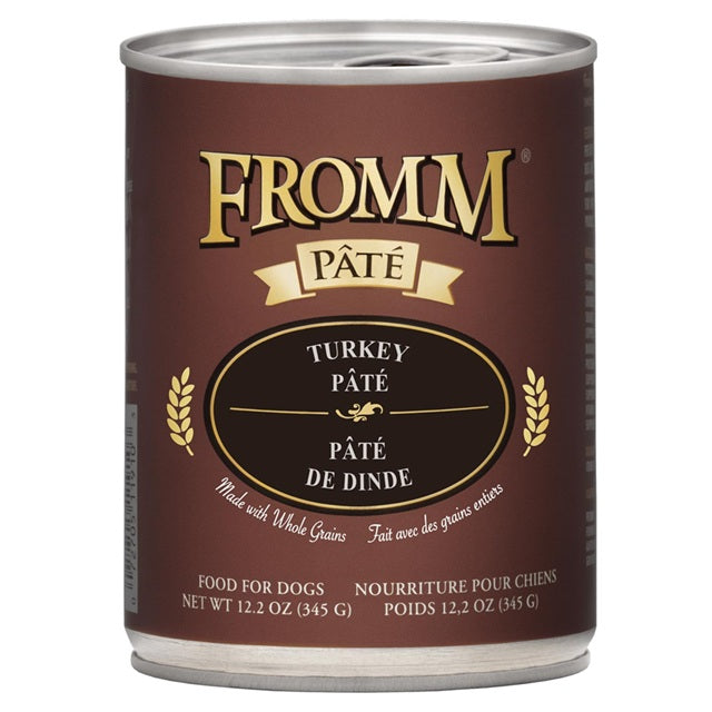 Fromm Turkey Pate Dog Food, 12-oz Can