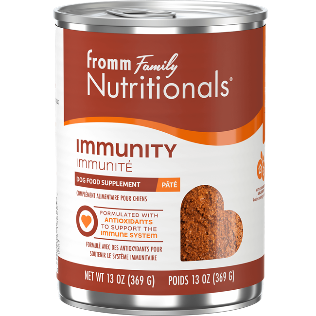 Nutritionals Immunity Dog Food Supplement Pâté 13 oz Can