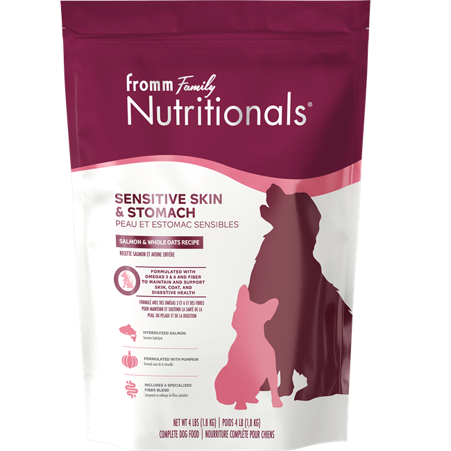 Nutritionals Sensitive Skin & Stomach Salmon & Whole Oats Recipe Dry Dog Food
