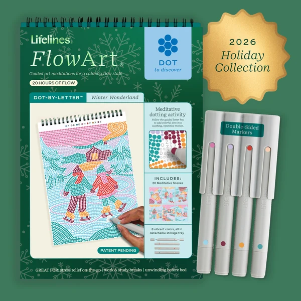FlowArt®-Dot-By-Letter Winter Wonderland, Limited Edition 2026 Holiday Collection