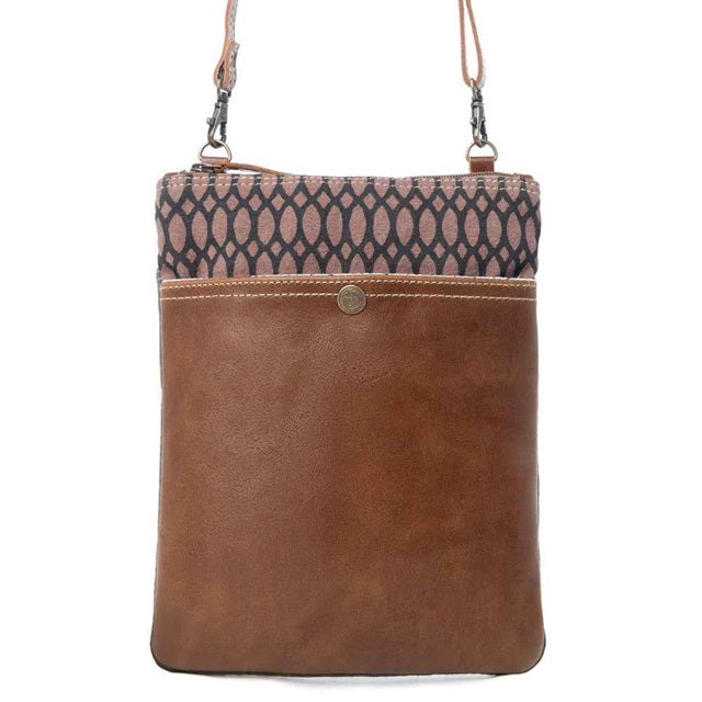 Myra Honey Bee Print Small Crossbody Bag S-1152