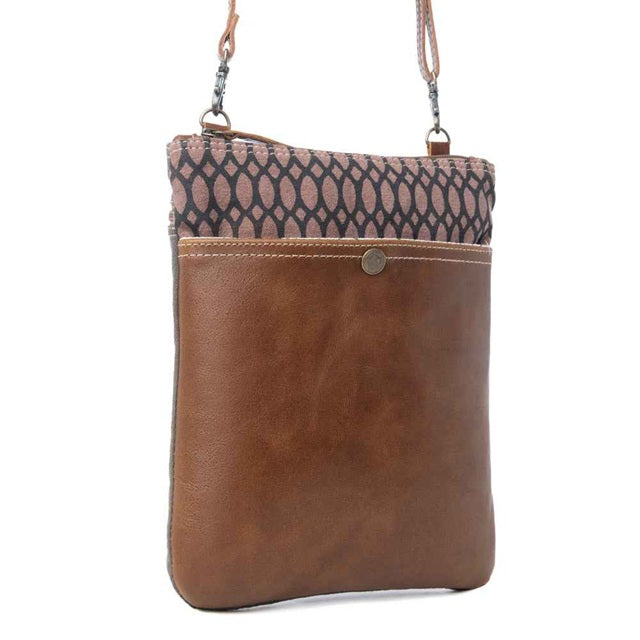 Myra Honey Bee Print Small Crossbody Bag S-1152