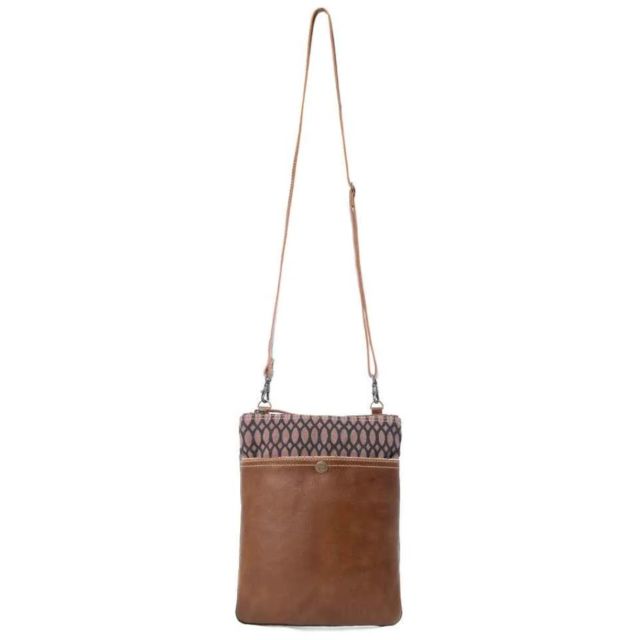 Myra Honey Bee Print Small Crossbody Bag S-1152