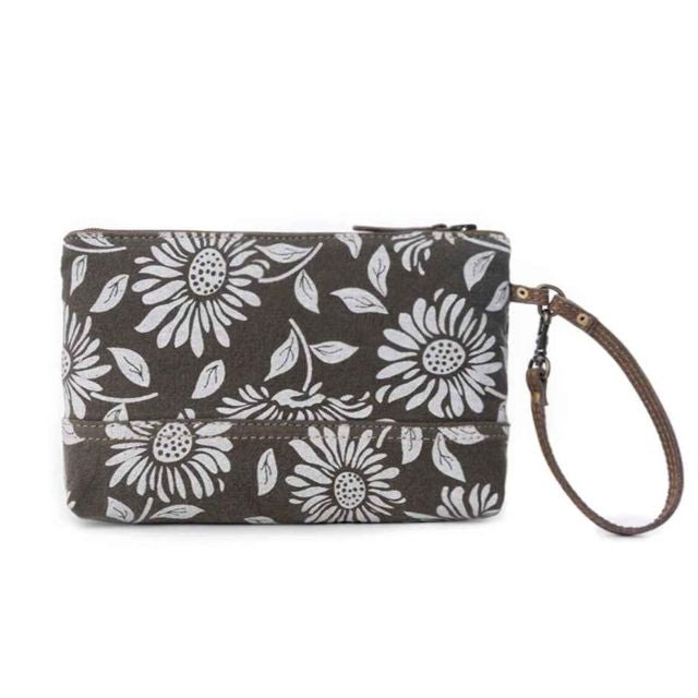 Myra Sunflower Pouch Wristlet S-1286