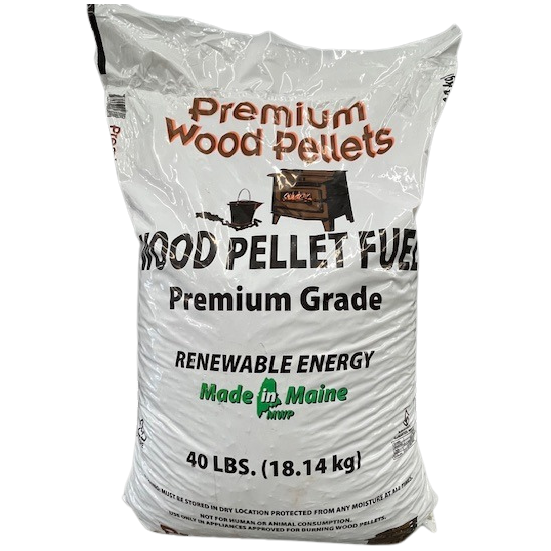 Maine Premium Wood Pellets 40 Lbs