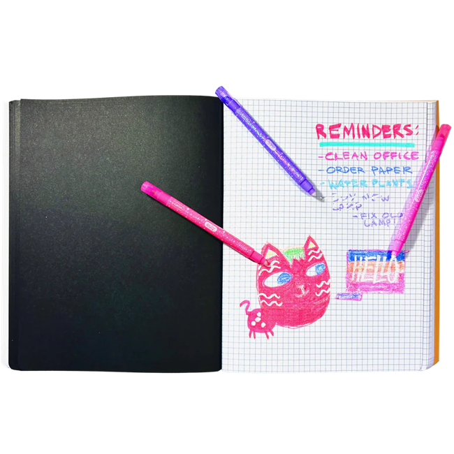 Sparkle Glittery Erasable Markers - Set of 12