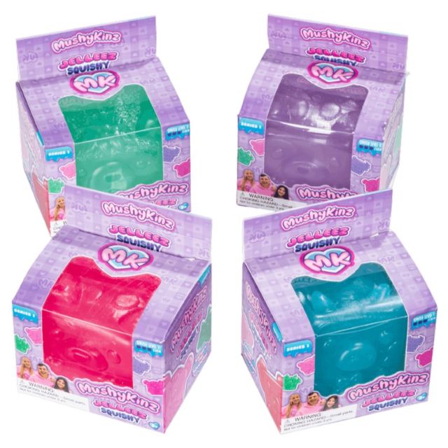MushyKinz JELLEEZ Jelly Squishy, Assorted