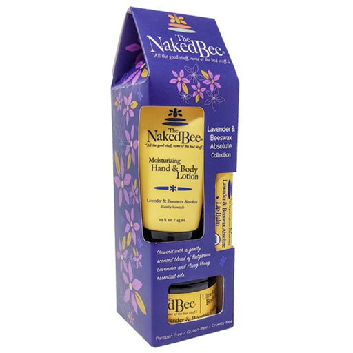 Naked Bee Lavender & Beeswax Collection Gift Set