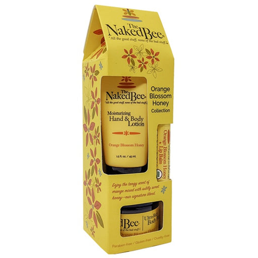 Naked Bee Orange Blossom Honey Collection Gift Set