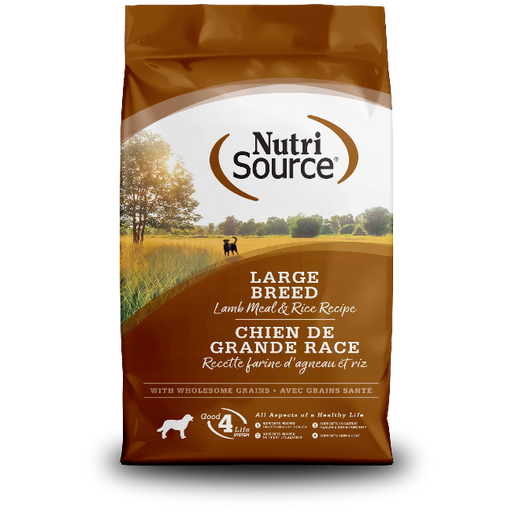 NutriSource Adult Large Breed Lamb Meal & Rice