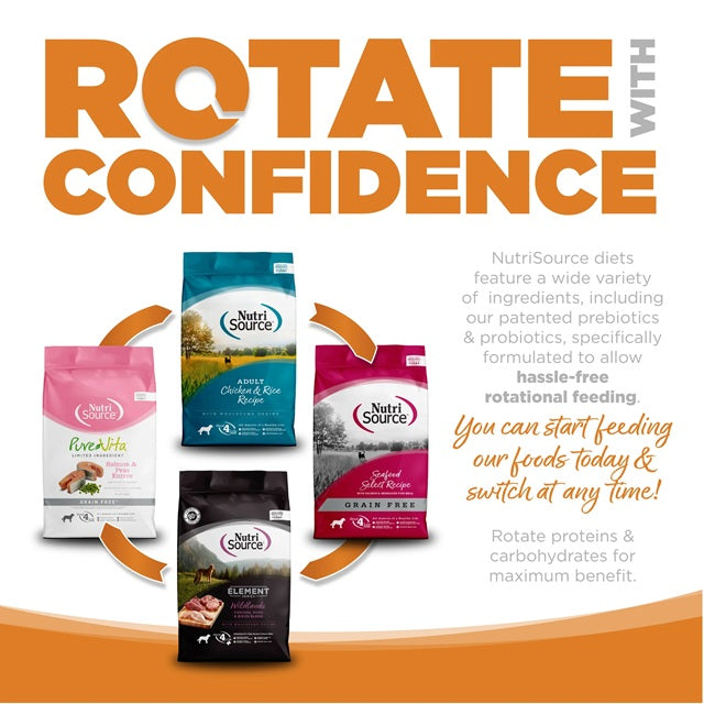 NutriSource Adult Lamb Meal & Rice Dry Dog Food