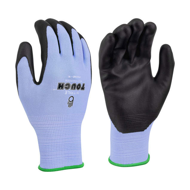 Bellingham NT3800AC Nitrile Touch Touchscreen Nitrile Palm Gloves, Assorted Colors