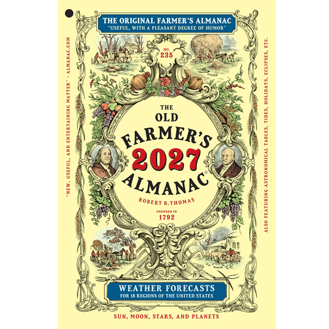 The Old Farmer’s Almanac 2027